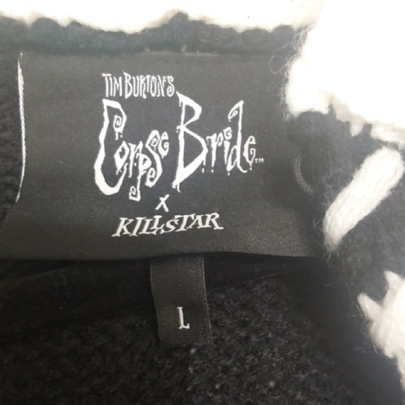 Killstar Black and White Skeleton Cardigan - Picture 7 of 7